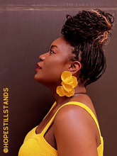 Load image into Gallery viewer, MICAÉLA STATEMENT STUDS (Mango)