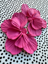 Load image into Gallery viewer, PREORDER: MICAÉLA STATEMENT STUDS (Hibiscus)
