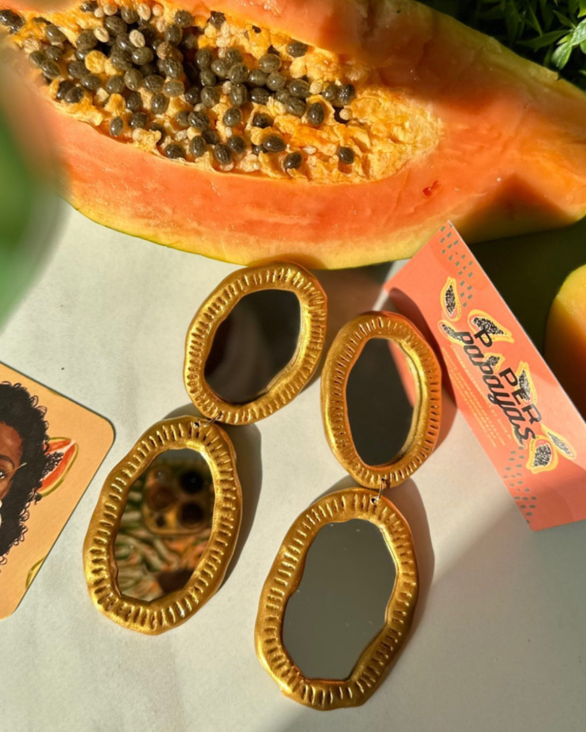 SAGA STATEMENT EARRINGS - Main Image